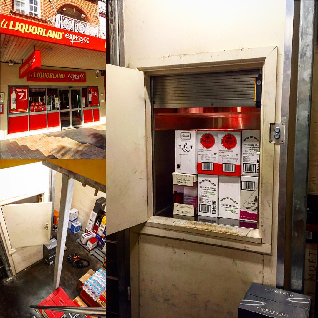Dumbwaiters On The Restaurant Kitchen — Electrical Projects in Balgownie, NSW