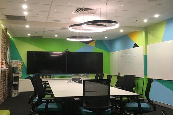 Room With Lights — Electrical in Balgownie, NSW