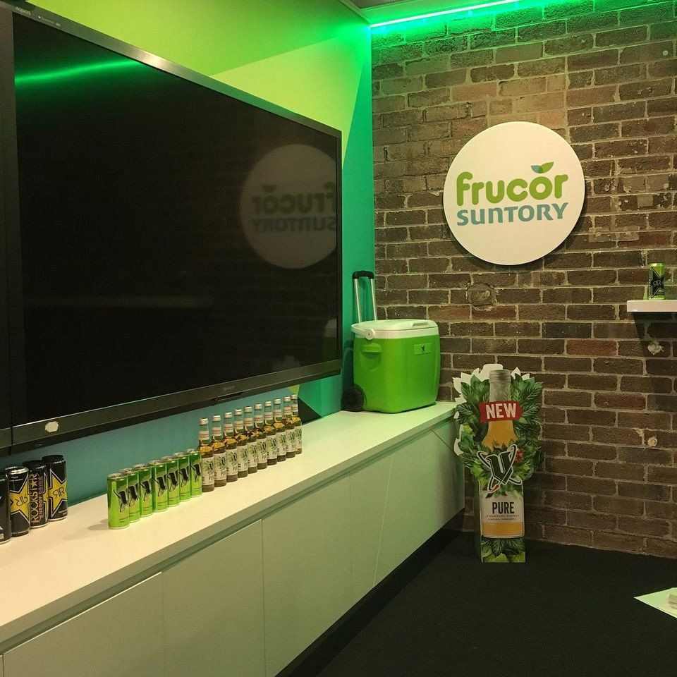 Frucor Suntory Signage — Woonona Services in Woonona, NSW