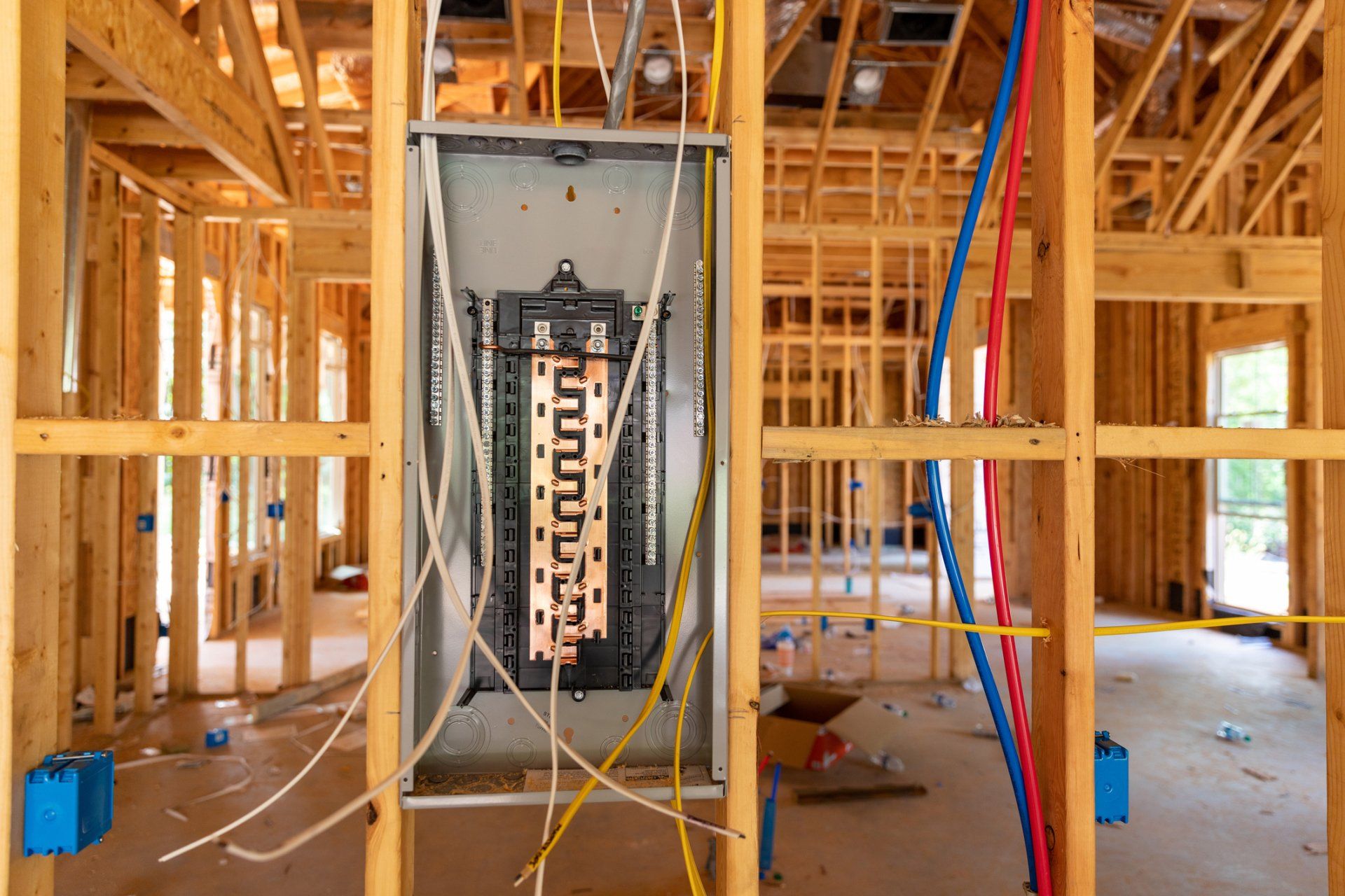 Electrical Remodels — Electrical Circuit Breaker Panel in Keenesburg, CO