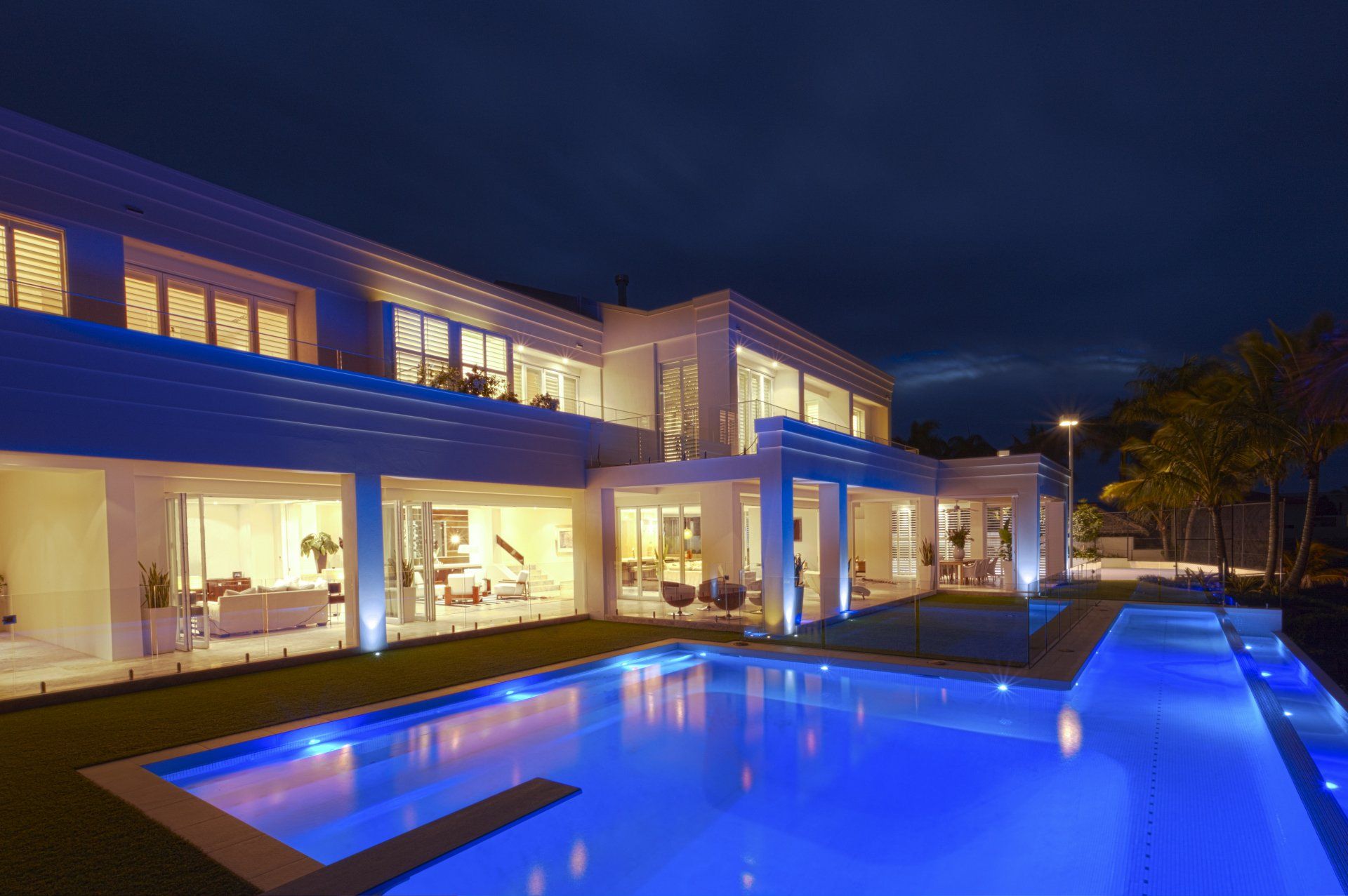 Parking Lot Lighting — Luxurious Villa With a Big Pool in Keenesburg, CO