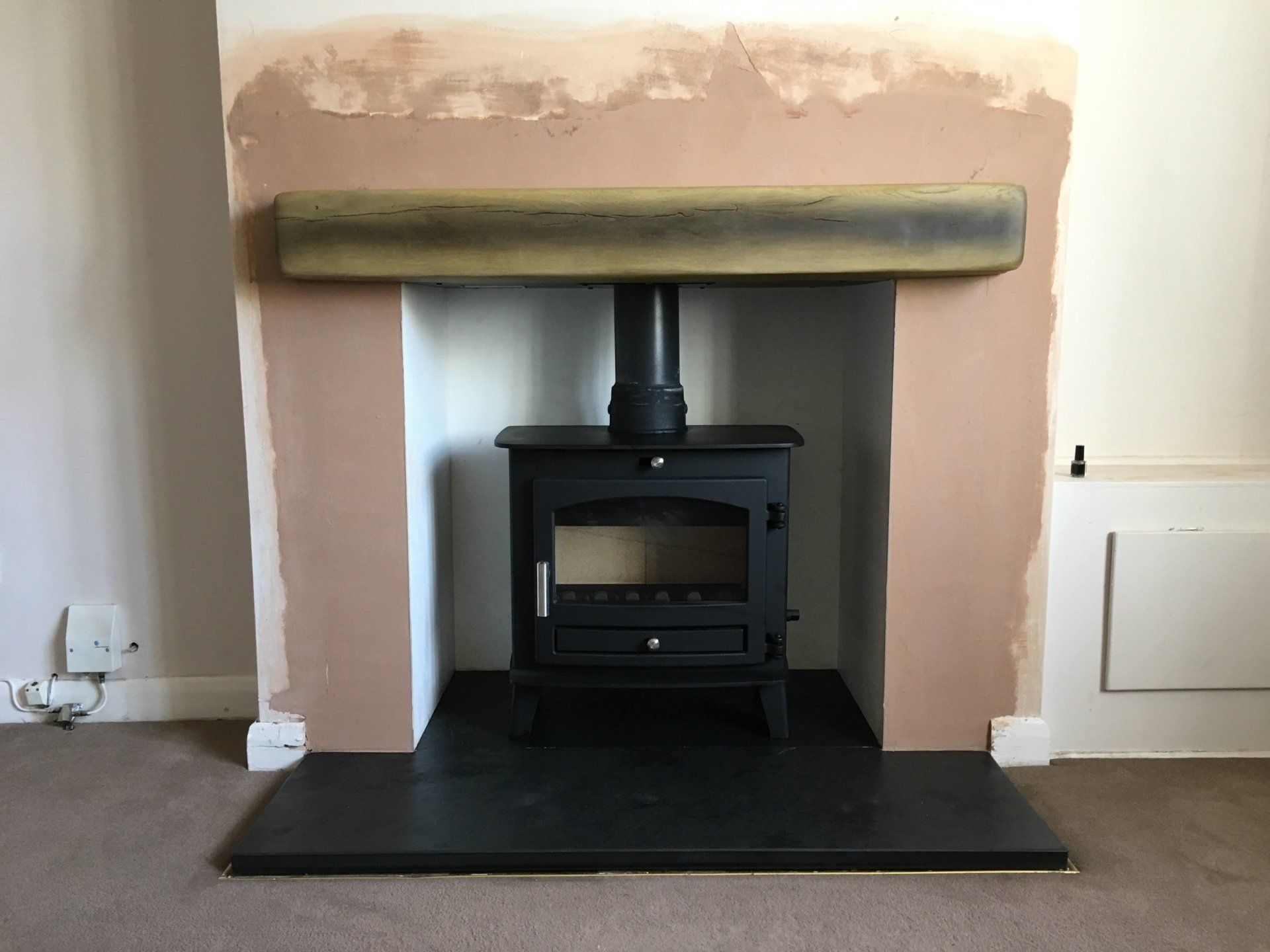 Avalon 5 Compact with Composite Mantel