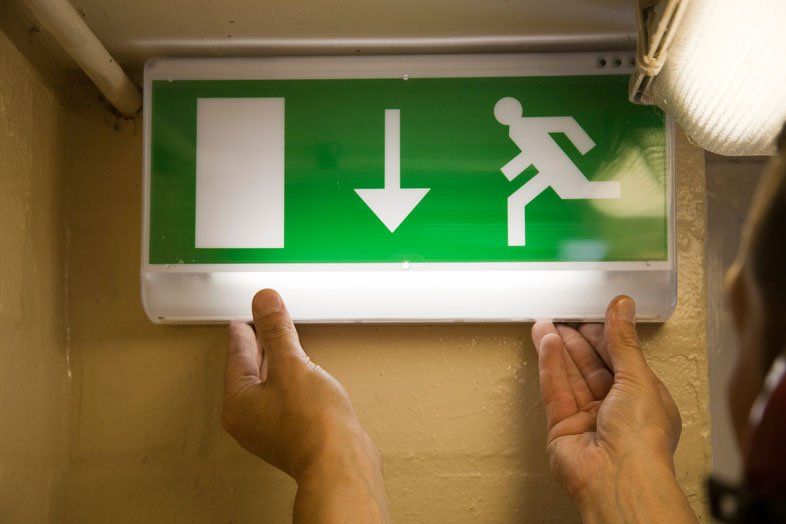 Emergency lighting repairs