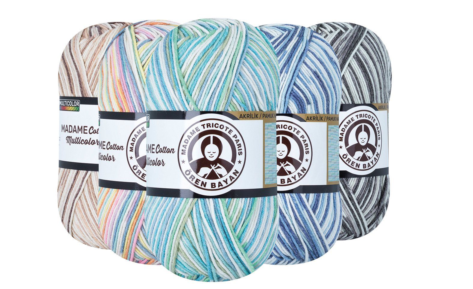 DIKTAS MADAME COTTON MULTICOLOR
