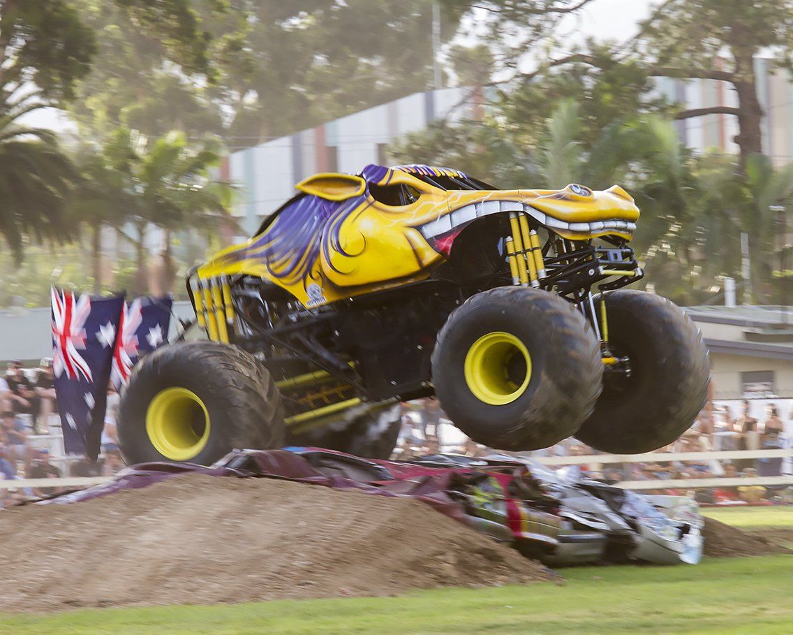 Gladstone Show Monster Trucks