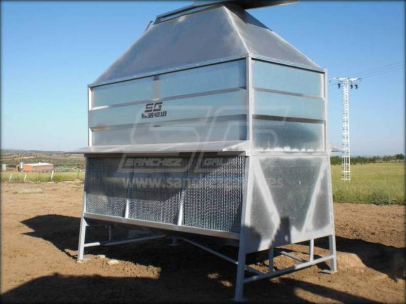 Tolva con cortinas