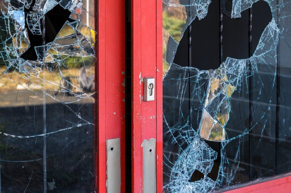 Doors and Window Damaged — Townsville in Kelso, QLD