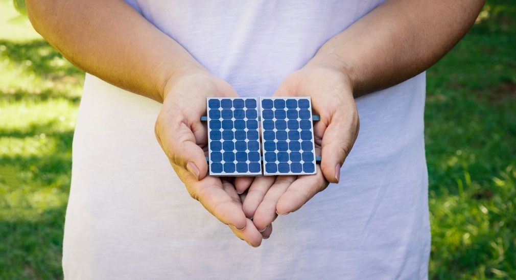 Miniatura di un impianto fotovoltaico