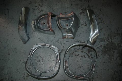 Metal Materials  — Sample Metal Before Refinishing in Fort Worth, TX
