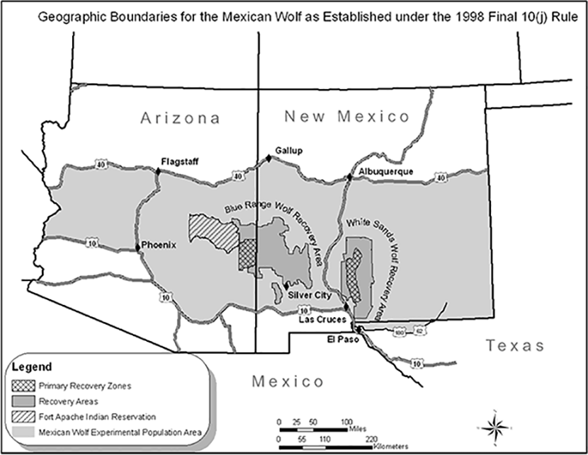 wolf release maps