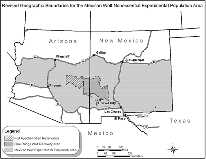 wolf release maps