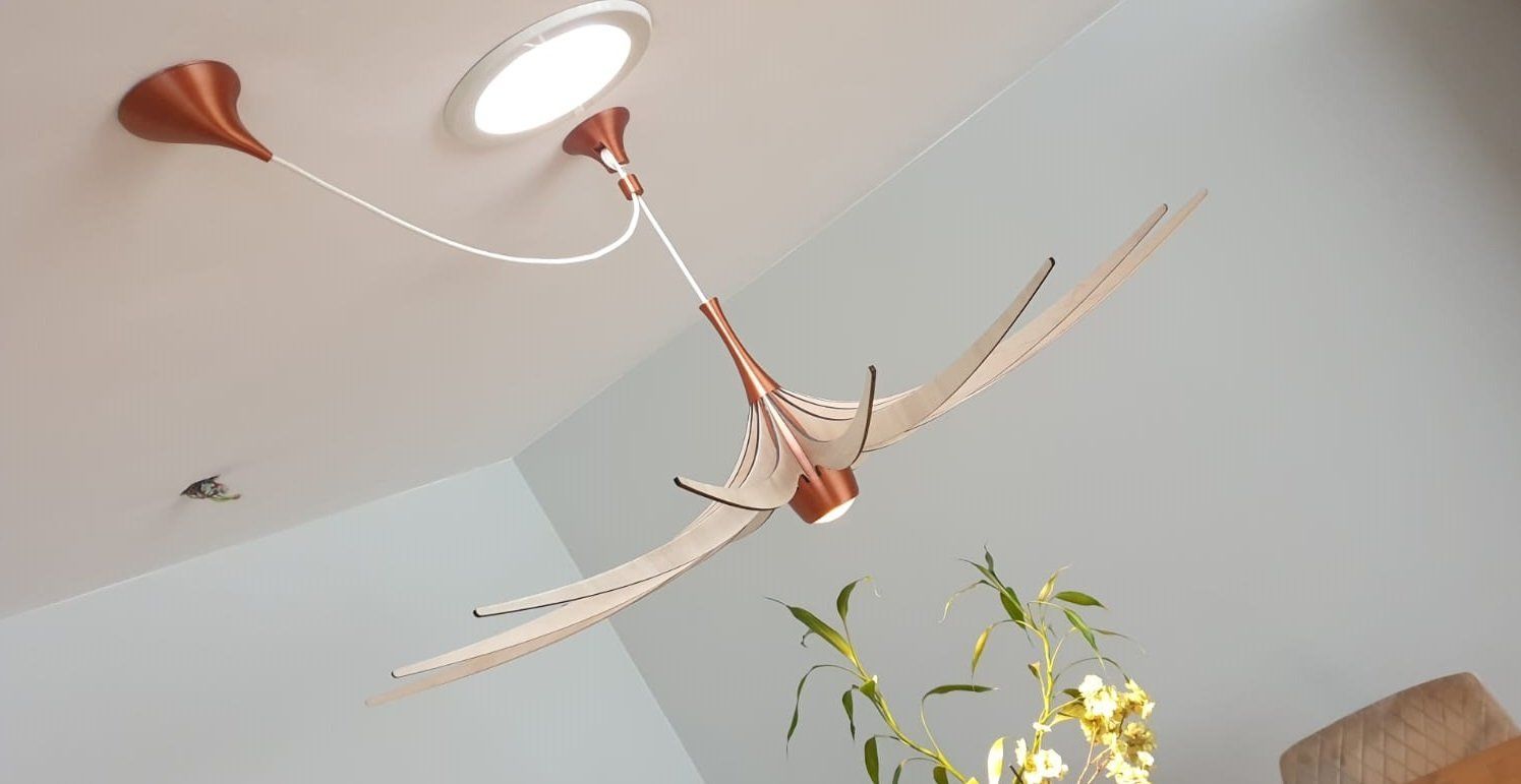 Exclusieve interieur verlichting op maat vervaardigd uit duurzame materialen