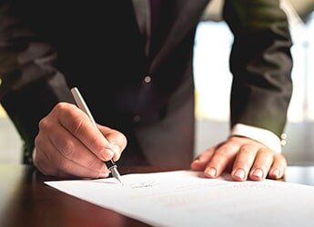 Signing Legal Document — Attorney in South Daytona, FL