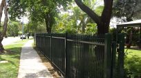 Black fence