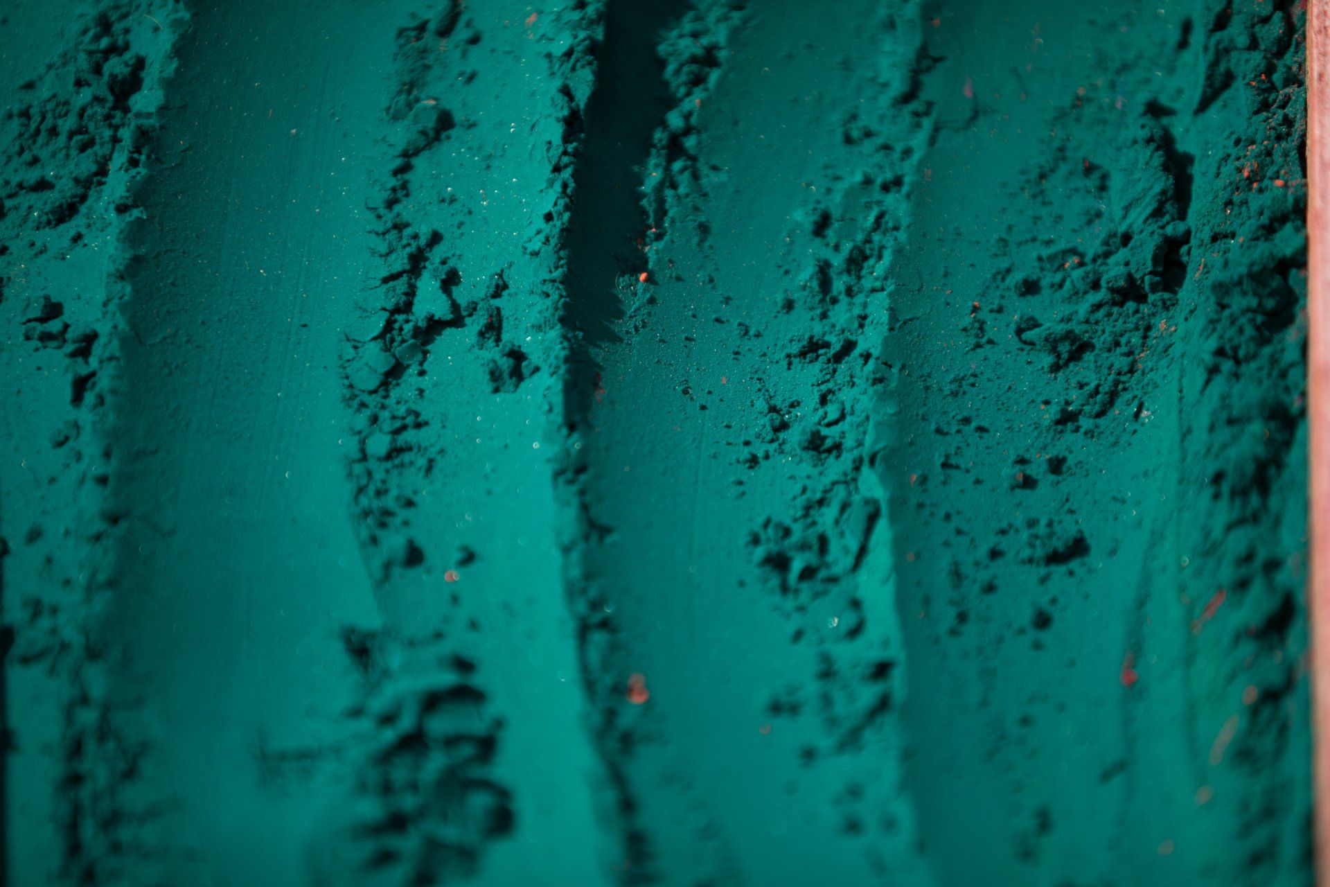 A beautiful picture of a paint pigment, up close.