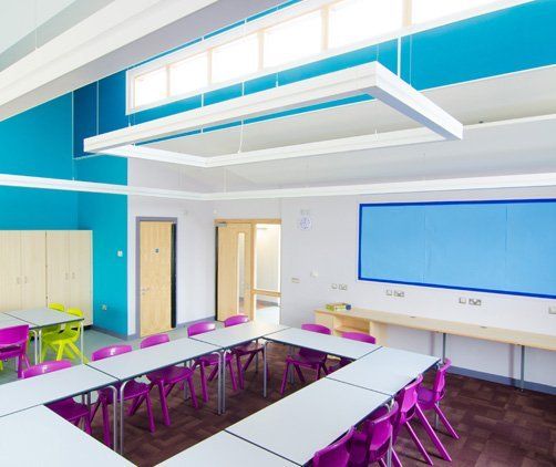Call Peter Smith Associates on 01778 560 090 school classroom designed by Peter Smith Associates Architects