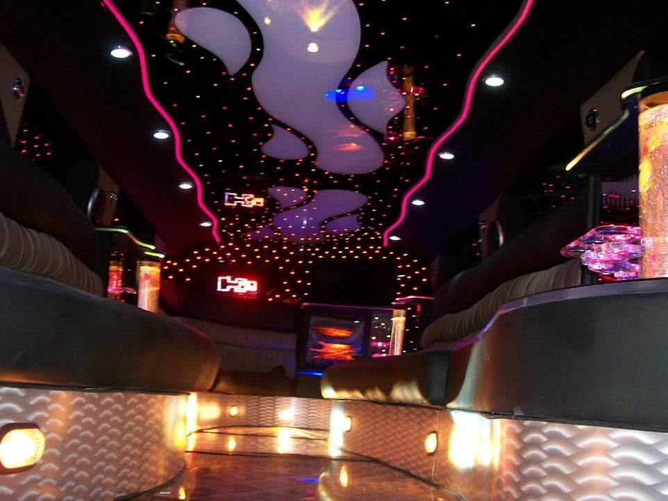 black Hummer limo