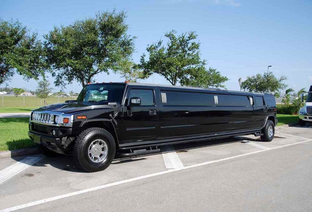 black Hummer limo Los Angeles