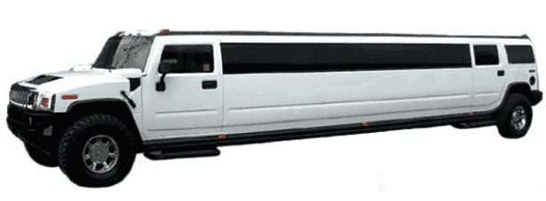 white Hummer limo