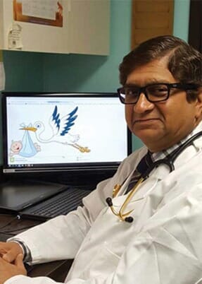 Dr. Mehta in the office - OBGYN Specialist in Warren, Ohio Dr. Mehta in the office - OBGYN Specialist in Warren, Ohio