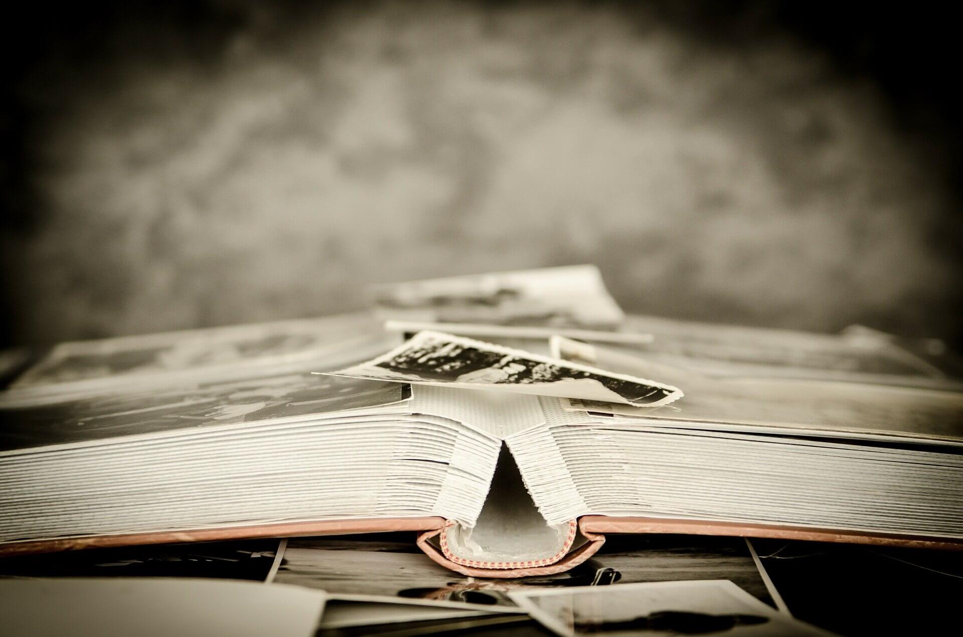 memorial service ideas photobook