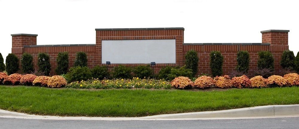 Business Office Landscape Entrance — Lawn Services in Maryland, West Virginia, Pennsylvania Business Office Landscape Entrance — Lawn Services in Maryland, West Virginia, Pennsylvania