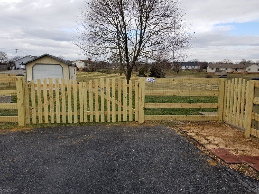 Residential Decorative Fences — Williamsport, MD — Tri State Fence & Lawn