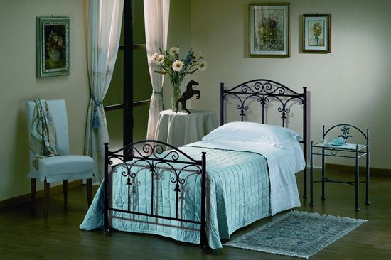 Letto in ferro battuto