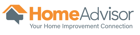 A logo for home advisor your home improvement connection
