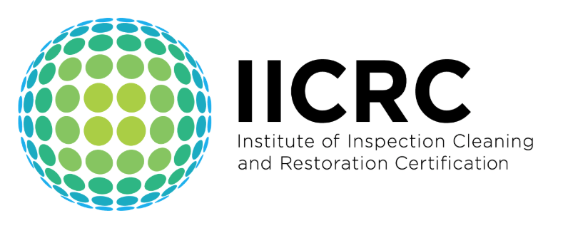 The logo for the institute of inspection cleaning and restoration certification