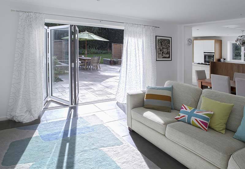 High-quality glass door