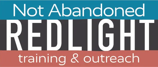 Logo for Not Abandoned REDLIGHT training & outreach.