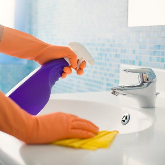 Cleaning Bathroom — Hot Springs, AR — CleanPro USA Cleaning Bathroom — Hot Springs, AR — CleanPro USA