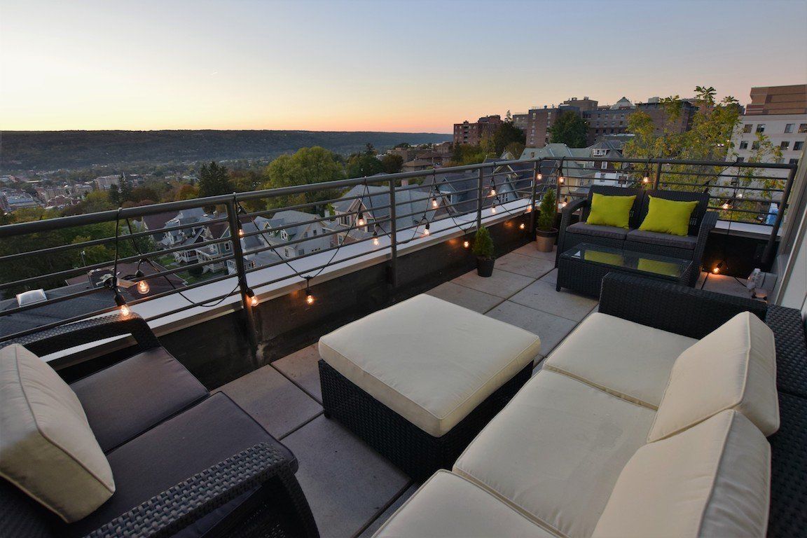 201 College Avenue view from Patio
