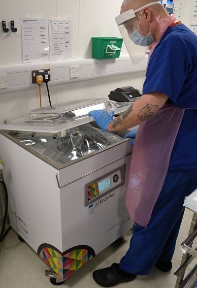 Gloucestershire Royal  Hospital, iM Med,  The Decontamination Specialists,  Decontamination equipment, iM Endopax, Endoscope Decontamination