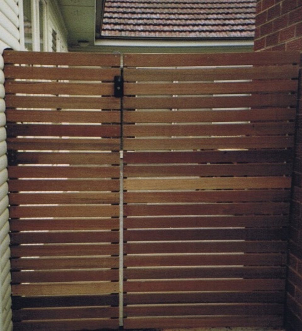 wooden gate
