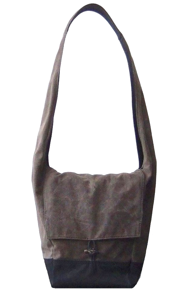 monk bag canvas tas - beewax