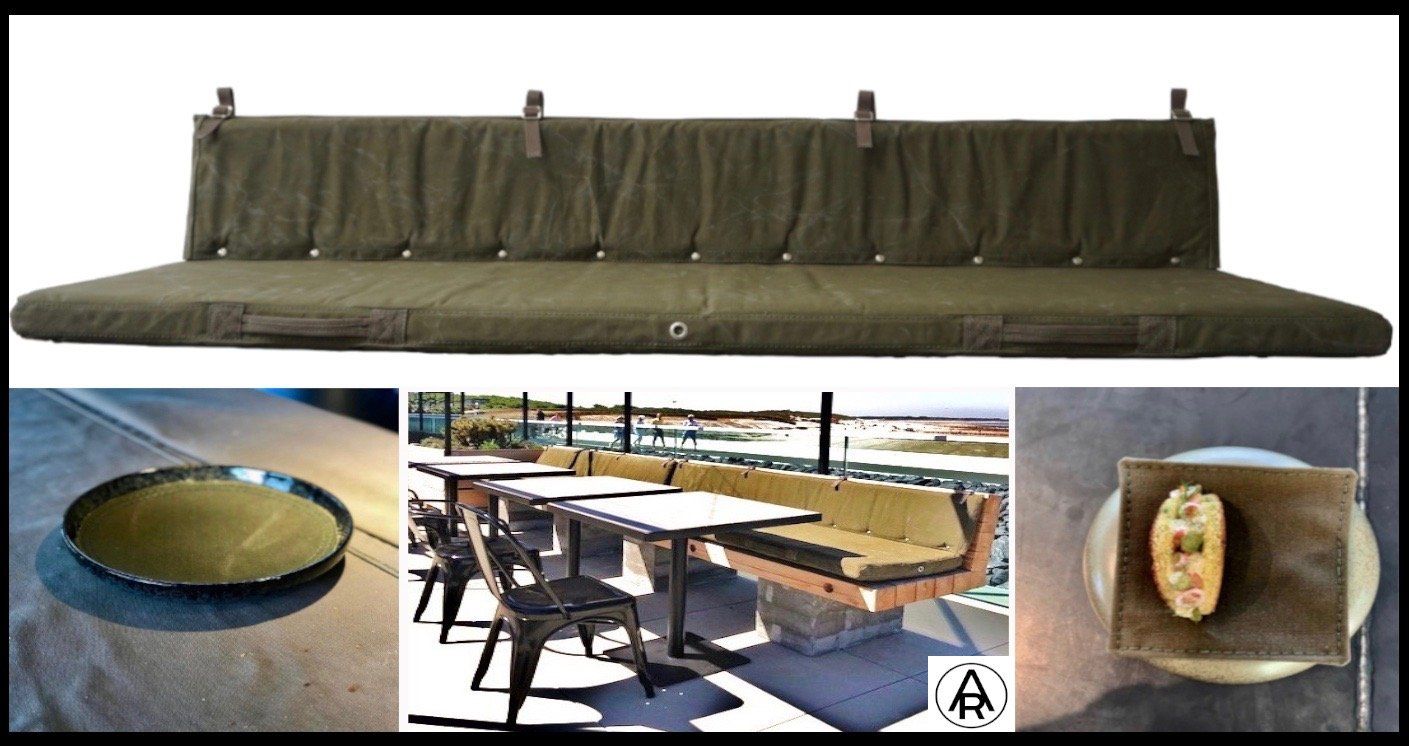 lounge kussens, Airrebublic - canvas kussens - kussens op maat - matrassen op maat