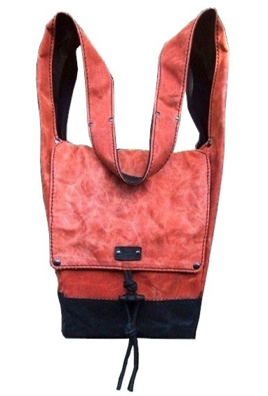monk bag canvas tas - beewax