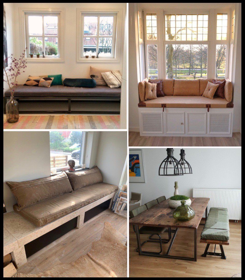canvas kussens - lounge kussens - lounge matras - matras op maat - kussens op maat