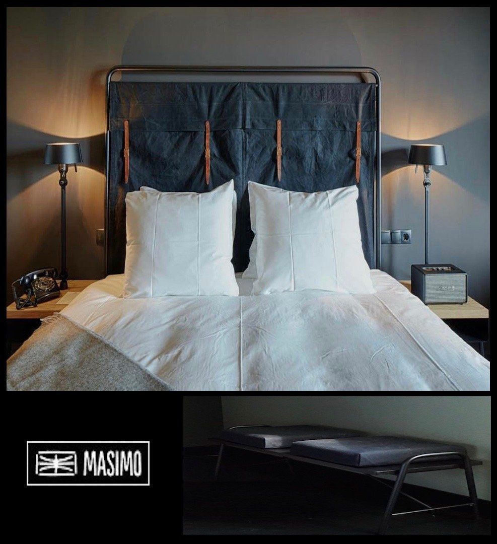 headboard - canvas headboard - hotel inrichting