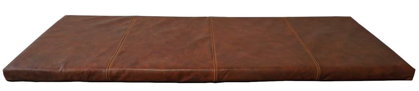 leren kussen - leren matras - schapenleren matras
