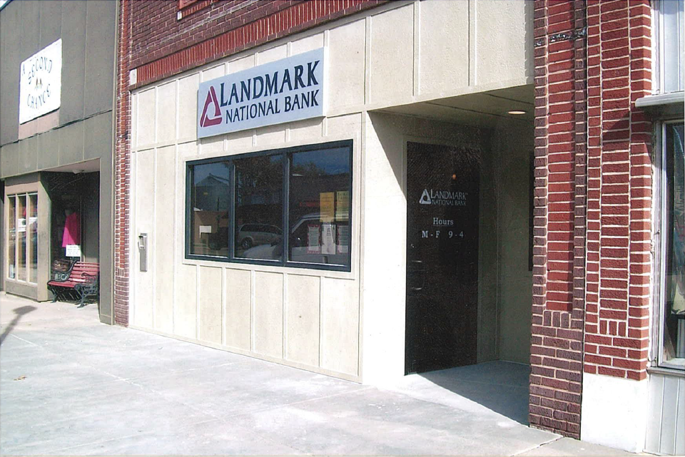 Landmark National Bank - New Glass in Great Bend, KS