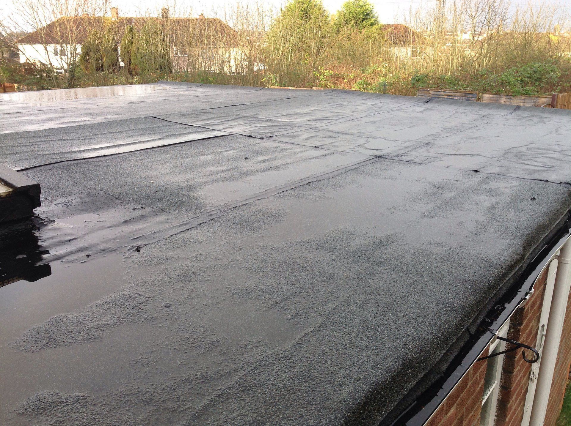 Fibreglass Flat Roof
