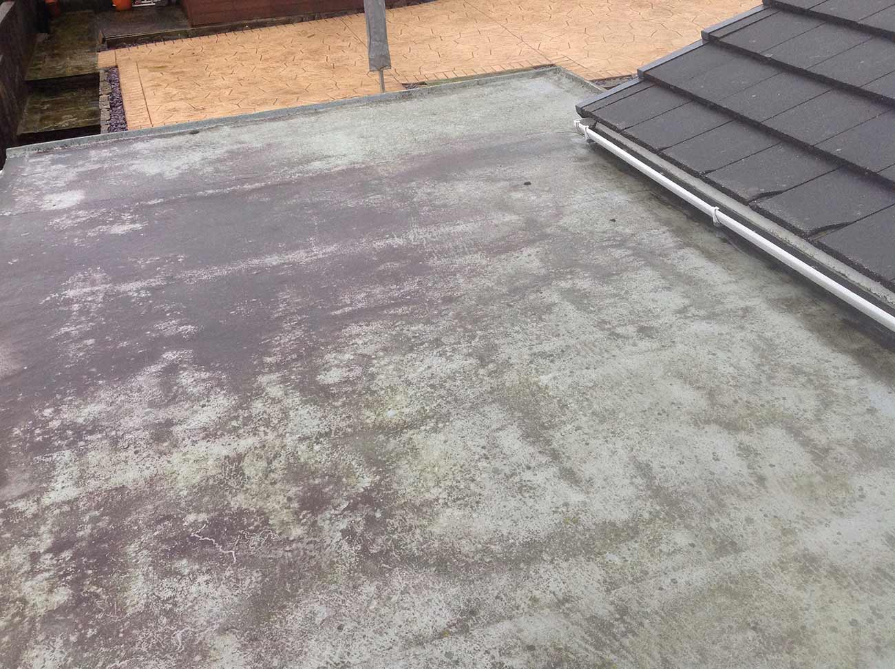Fibreglass Roof Garage Roof