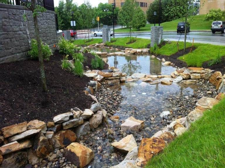 Water Feature in Montgomery County