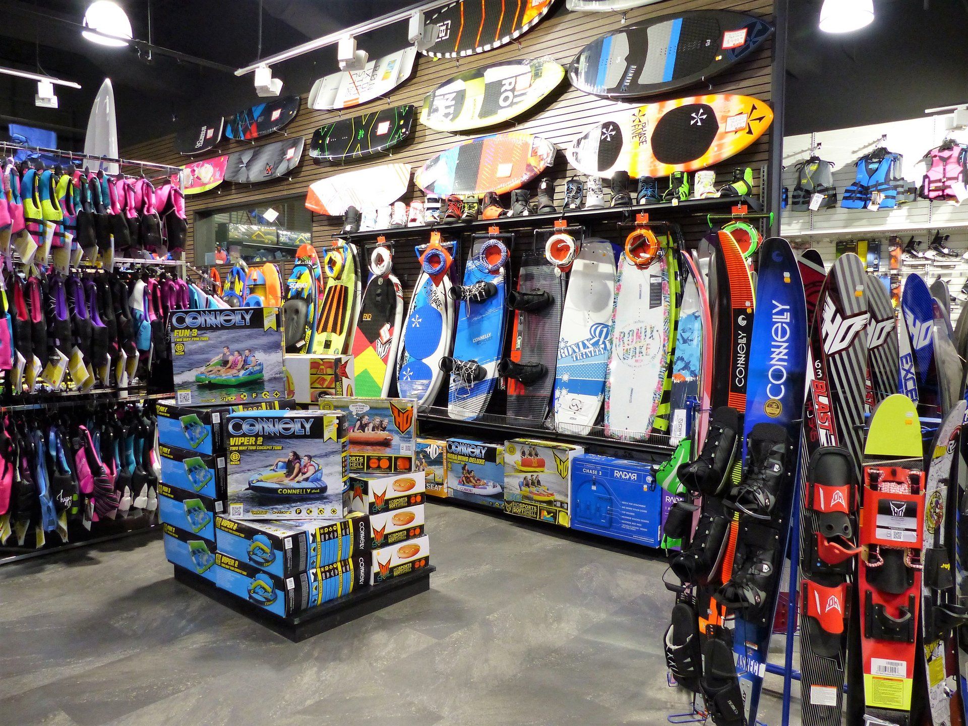 Water sports equipment