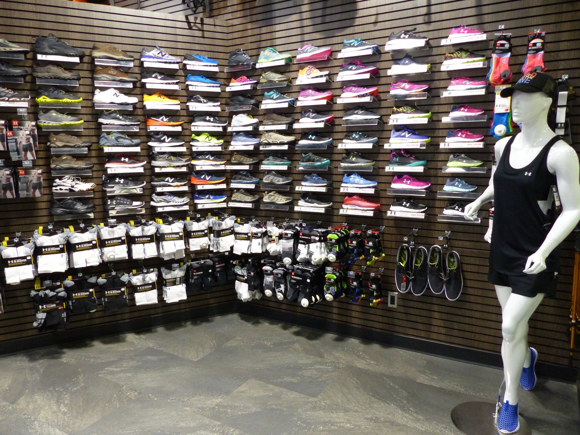 Athletic sneakers