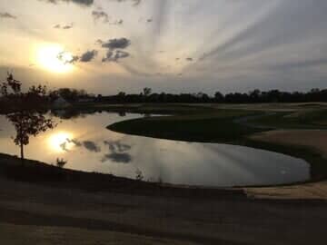 Sunset at Golf Course — Chipping & Putting Areas in Jefferson City, MO Sunset at Golf Course — Chipping & Putting Areas in Jefferson City, MO