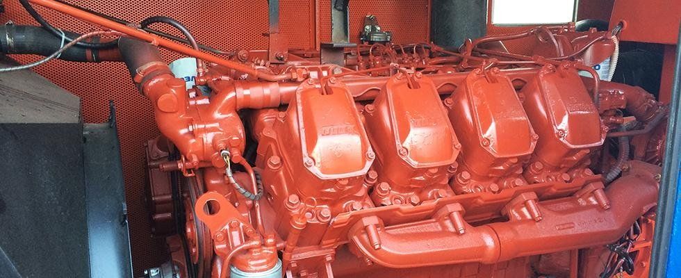 Revisione motore gruppo elettrogeno